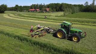 Raking for silage - Harken voor inkuilen