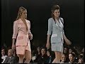 linda s evangelista very first time guest star in vassilios kostetsos fashion show in athens part 1