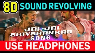 Jai Jai Shivshankar 8D bass boosted song War 2019 | Use Headphones