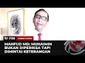 Bukan Politisasi, Mahfud MD Sebut Pemanggilan Cak Imin Proses Hukum Biasa | Kabar Utama tvOne