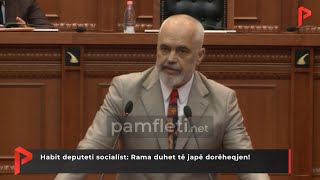 Habit deputeti socialist: Rama duhet të japë dorëheqjen!