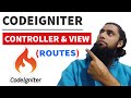 Codeigniter Controller View and Routes with Coding Examples [2021]