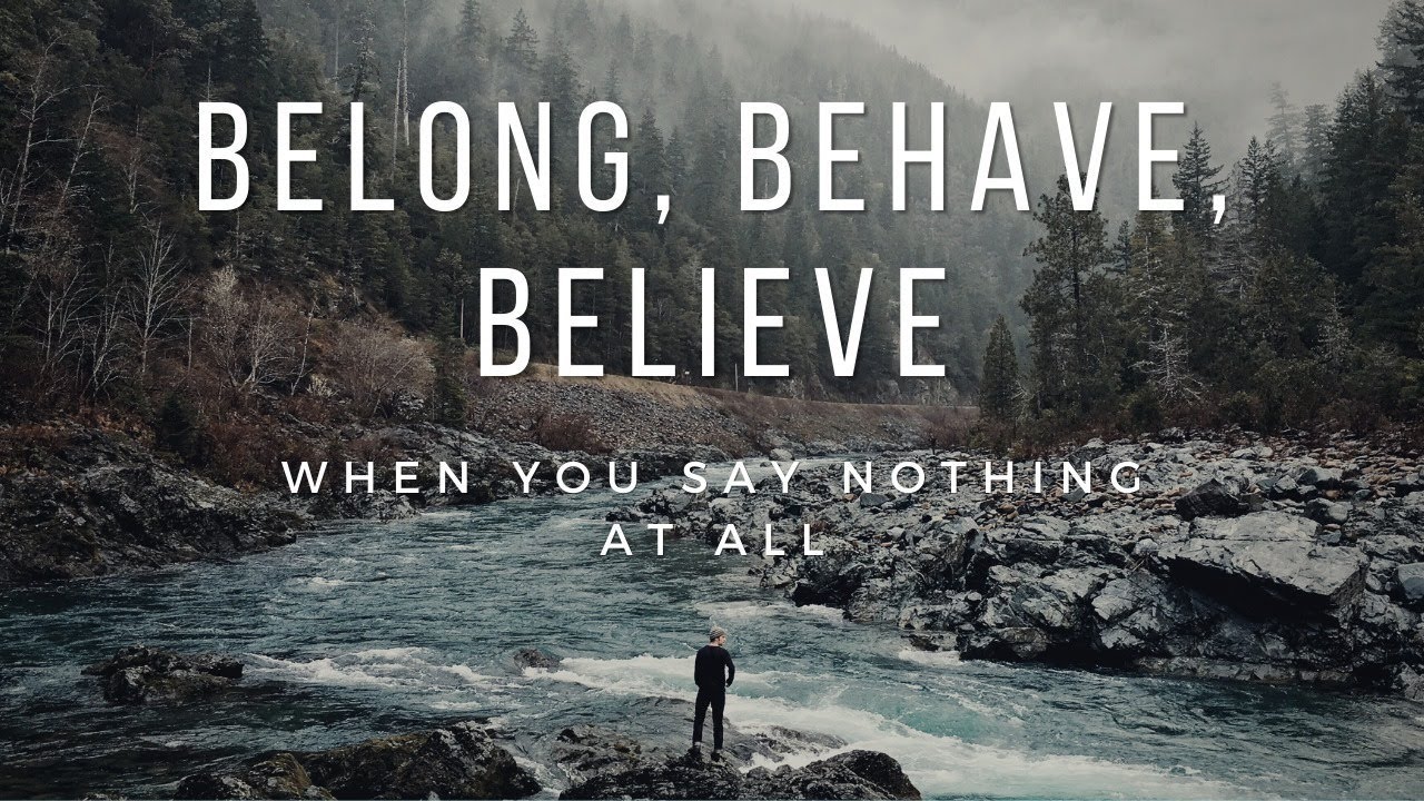 Belong, Behave, Believe | Follow The Verbs - YouTube