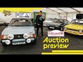 Classic Car Auctions CCA preview walk - Classic and Performance Spectacular Sale