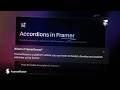 Accordion in Framer | Quick Tutorial