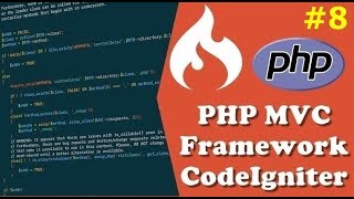 CodeIgniter PHP Tutorial for Beginners|User model & Database|#8