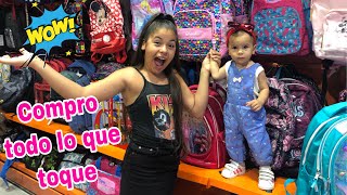 COMPRO TODOS LOS ÚTILES ESCOLARES QUE TOCA MI HERMANA 😱