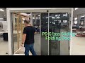 hdsafe pd door sliding folding glass door save space