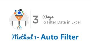 3 Ways to Filter Data in Excel Method 1 Auto Filter