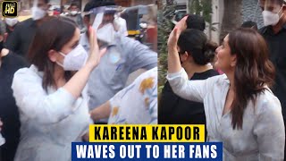 Kareena Kapoor Shows LOVE to the dearest fans, resumes work post giving birth to her son