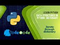 Iterate or loop through dictionary keys and values in python