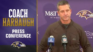 John Harbaugh on Clinching a Postseason Spot | Baltimore Ravens