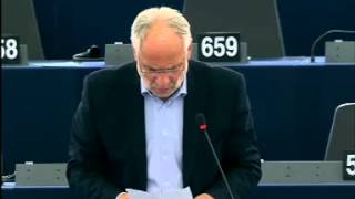 Ivo Vajgl 17 Sep 2014 plenary speech on Israel Palestine after the Gaza war \u0026 EU role