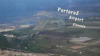 Landing at Portorož Airport [Nikon P1000|4K]