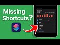 [SOLVED] How to fix  Shortcuts not appearing in Screen Time - Notifications | iPhone iOS 16 Settings