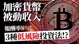 [蕾咪] 3種虛擬貨幣被動收入投資法？8%年報酬率！幣圈新手簡單入門標的！ft.Bincentive