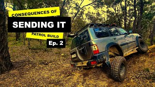 Consequences of Sending It - H260 diff install - Patrol Build Ep. 2