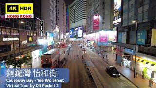 【HK 4K】銅鑼灣 怡和街 | Causeway Bay - Yee Wo St | DJI Pocket 2 | 2021.04.24