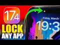 iOS 17.4 - LOCK Any iPhone App with FACE ID or PASSCODE !