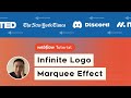 Infinite Logo Marquee Scroll Effect in Webflow | Tutorial