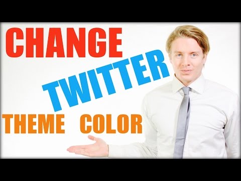 How to change Twitter theme color 2016 - Tutorial How to change Twitter theme color 2016 - Tutorial