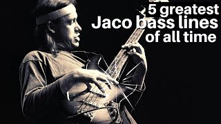 5 Greatest Jaco Pastorius Bass Lines of All Time