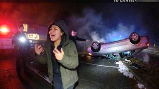 25-Year-Old Woman 2x Over The Limit, Flips SUV Into Pole During Late Night, Out Of Control