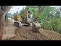 Caterpillar Excavator Cutting high way 2024 / Rajidul official