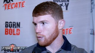 Canelo Alvarez "Golovkin is nothing special! It showed! He should worry looking better than me"