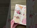 Strawberry Junk Journal Folio #junkjournal #cute Journal with me. Easy junk journaling hacks