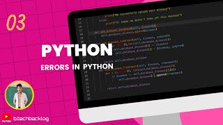 ERRORS IN PYTHON EXPLAIN IN TELUGU || #03