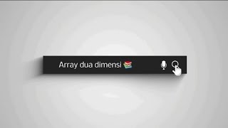 🔖 Pembahasan Kode Program: Java Array Dua Dimensi 📊