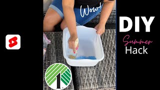 🤯2 Brilliant reasons to use DOLLAR TREE dish pans for this DIY Hack! #shorts