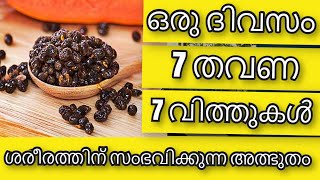 കാന്‍സര്‍ വരെ തടയും ആരോഗ്യ കലവറയാണ് പപ്പായ വിത്ത് | Papaya seed | Health Tips Malayalam | Ayurveda