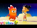 Jumping On The Moon | Nursery Rhymes with Subtitles