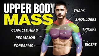 The 4 Best UPPER BODY Workouts for Mass (Chest/Shoulders/Back/Arms)