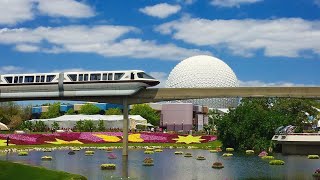 2017 Walking Tour of Epcot Center in Walt Disney World in 4k