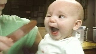 10 Babies Experiencing Things For The First Time - Funny Baby Videos