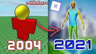 Roblox Evolution 2006 2018 - the history of roblox from 2004 to 2018