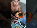 #videoeditormakan siang ala bang chris 🔥🔥 #chrisputra #mukbang #gym #fitness #jajananrakyat