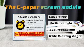 E-Paper Module (G) in Different Sizes, Red/Yellow/Black/White Colors