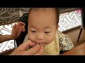 13개월 쌍둥이 아기 걸음마 l 아들둥이 l 송도 한옥마을 외식 l 13 month old twin baby steps songdo hanok village in korea