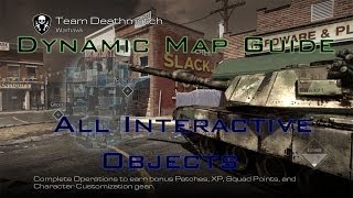 Call Of Duty Ghosts Multiplayer Dynamic Map Guide Warhawk Interatcive Objects