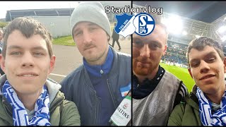 Schalke nimmt Hoffenheim ein - TSG Hoffenheim vs Schalke 04 - 1. Bundesliga Stadionvlog (09.04.2023)