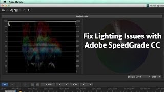 Fix Lighting Issues with SpeedGrade