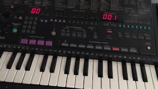 Yamaha PSS-51 sequencer try