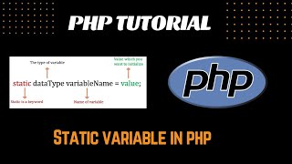 Static variable in php | php tutorial #php #phptutorials