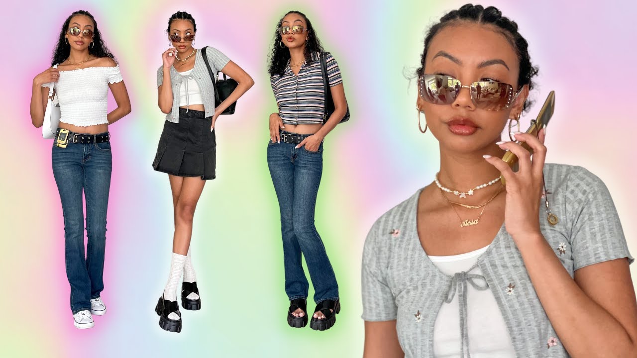 Y2K OUTFIT IDEAS | Cute Early 2000s Trends 💕 - YouTube