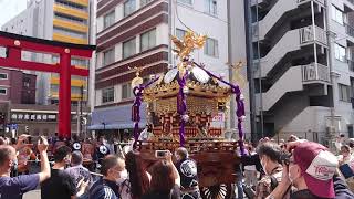 令和３年下谷神社本社山車 宮出し