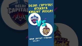 Delhi Capitals Kolkata Knight Riders.  Arun Jaitley Stadium ,  Delhi 20 APR 2023 7:30 PM #DC #KKR